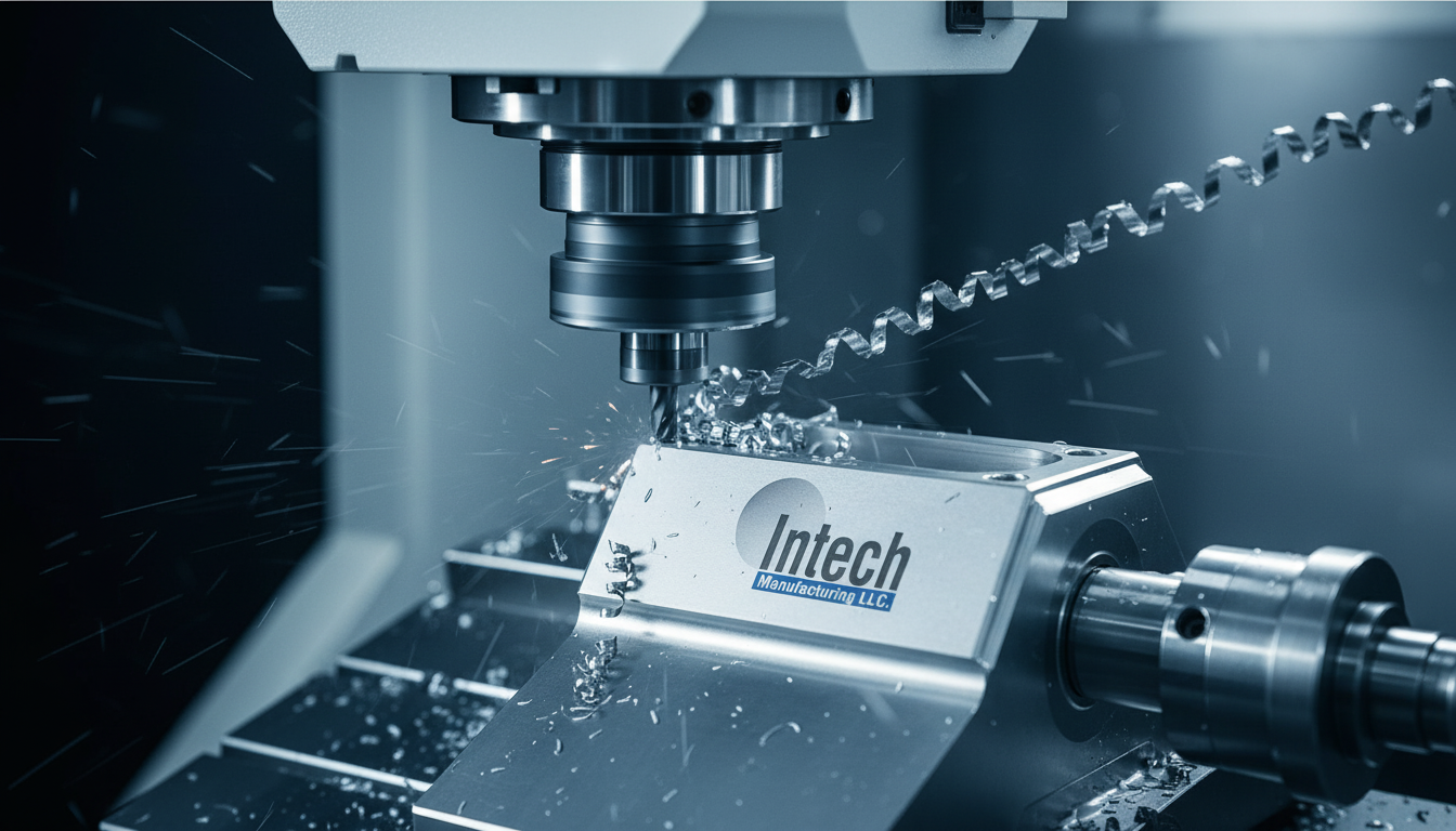 Precision CNC machining in action